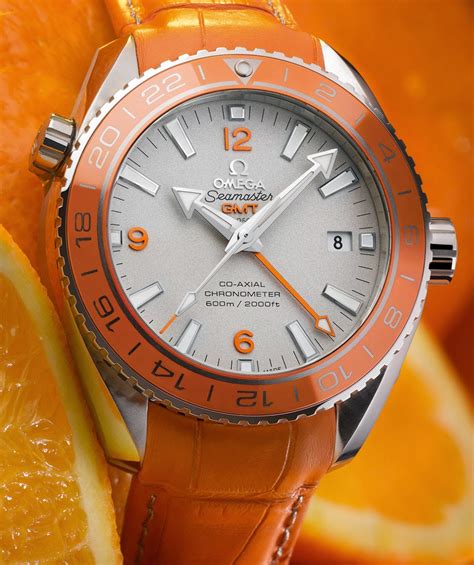 seamaster omega orange